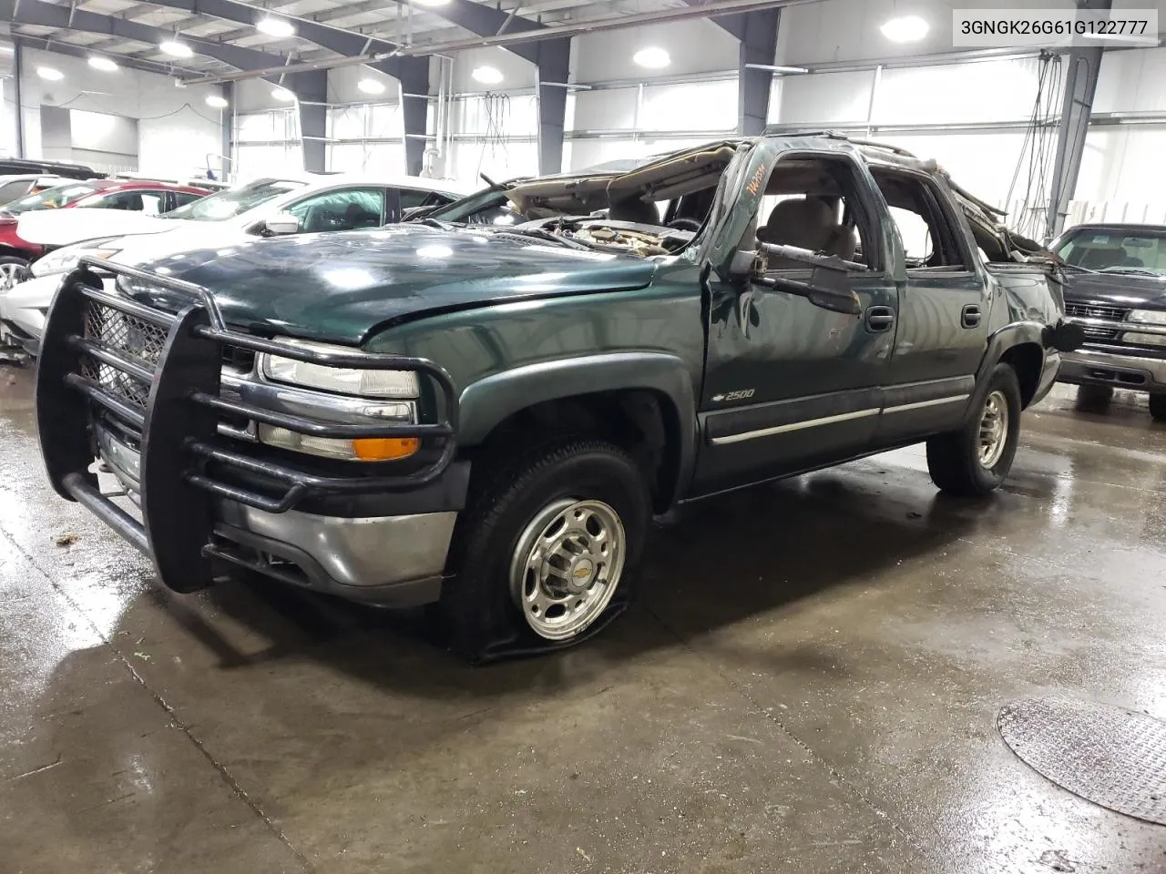 2001 Chevrolet Suburban K2500 VIN: 3GNGK26G61G122777 Lot: 76675594