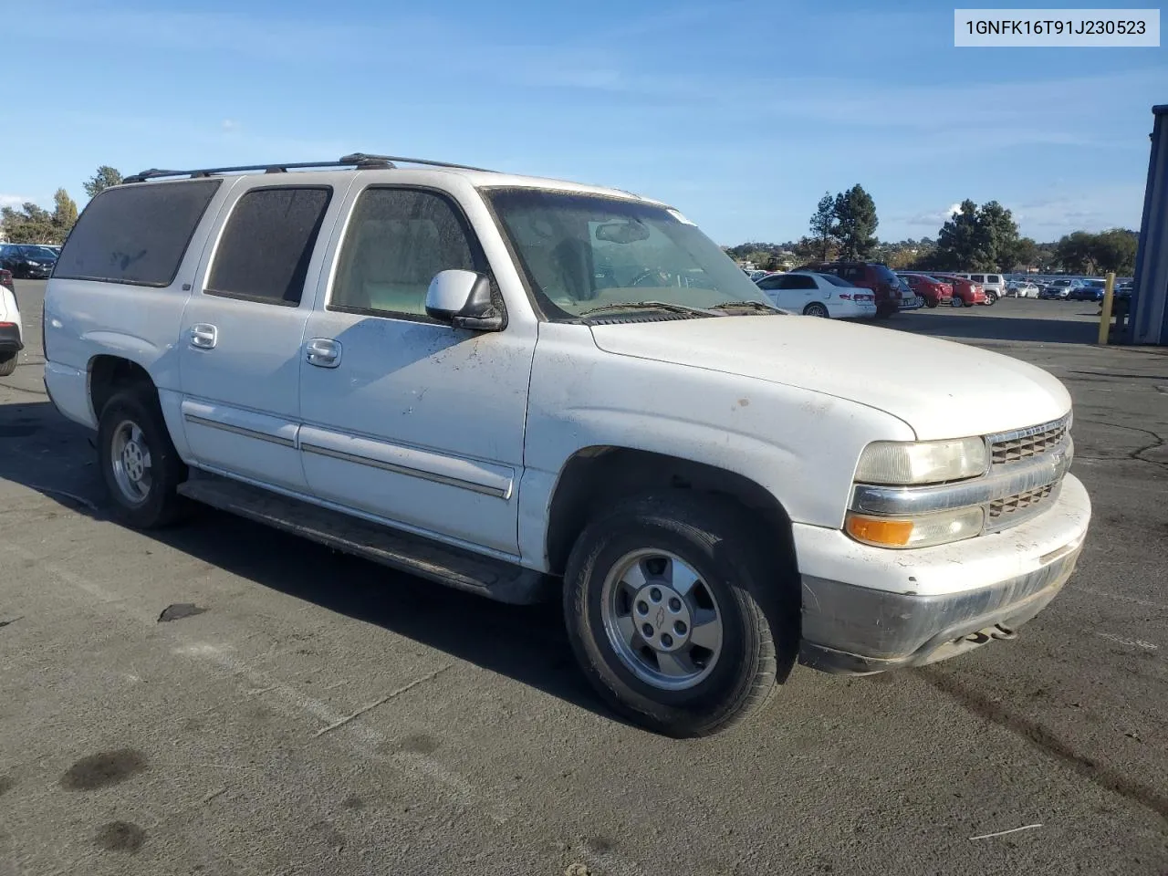 2001 Chevrolet Suburban K1500 VIN: 1GNFK16T91J230523 Lot: 78704934