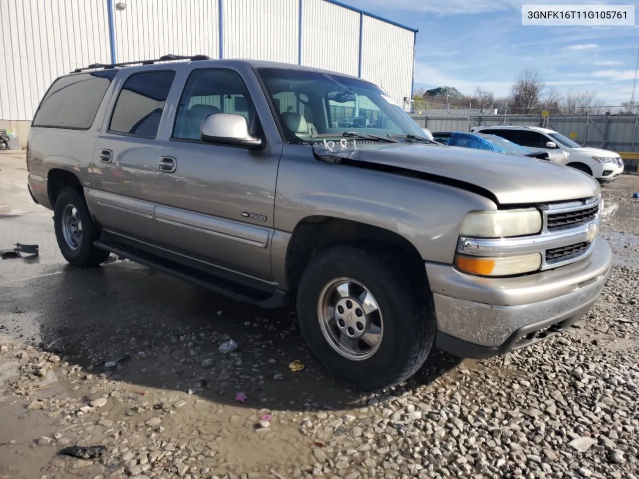 2001 Chevrolet Suburban K1500 VIN: 3GNFK16T11G105761 Lot: 80726024