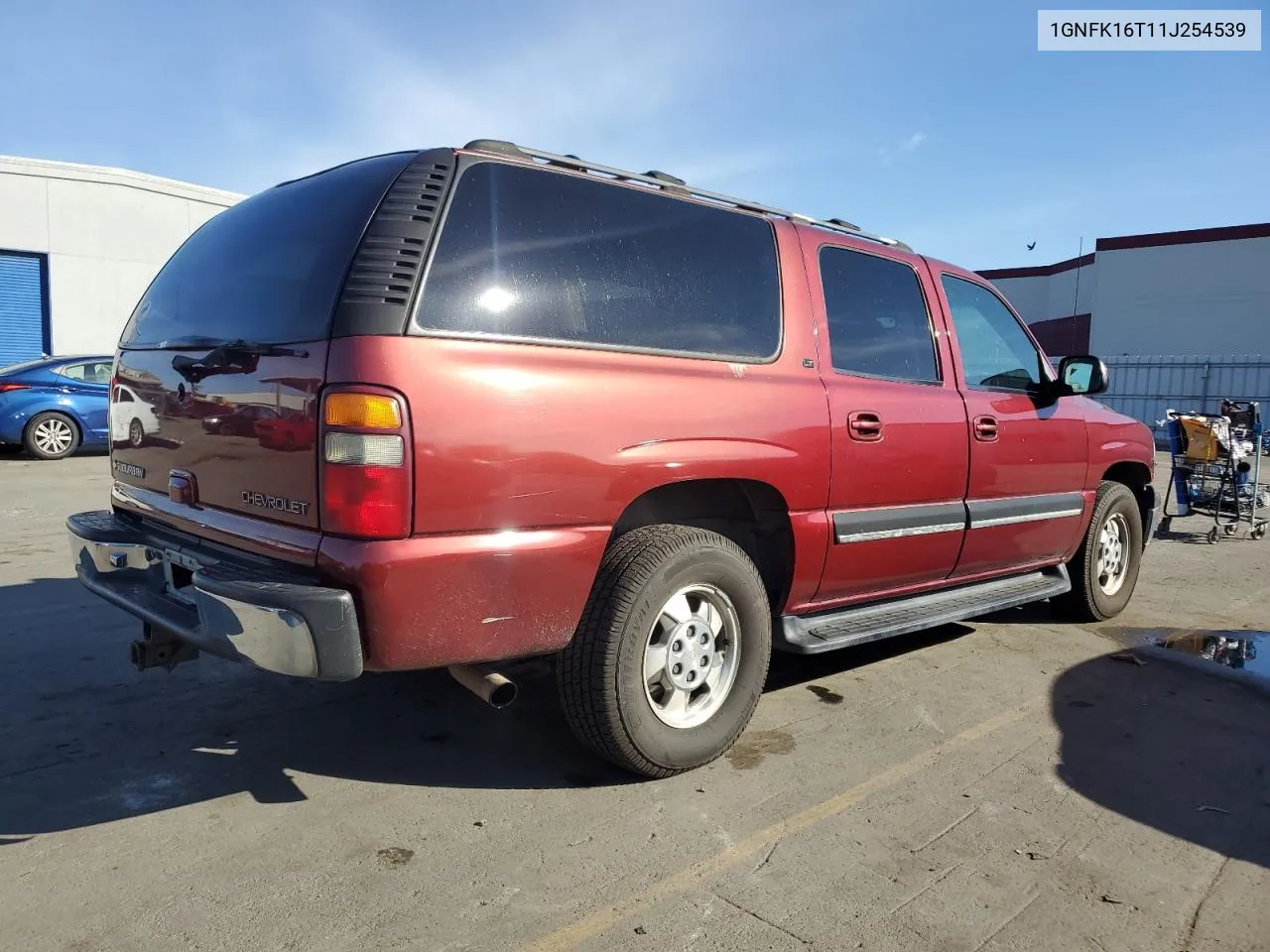 2001 Chevrolet Suburban K1500 VIN: 1GNFK16T11J254539 Lot: 81527624