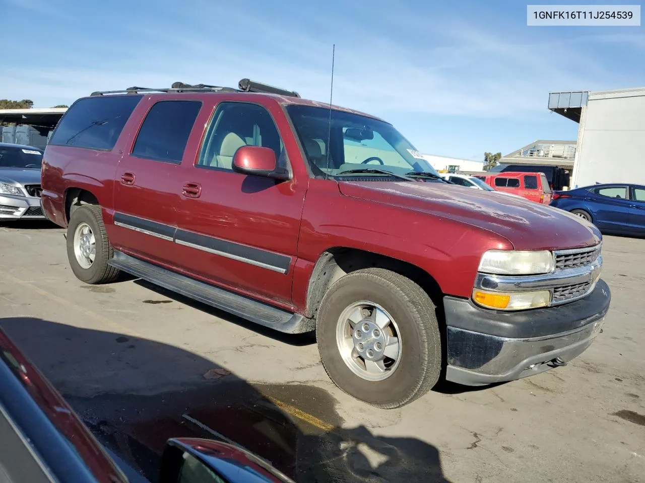 2001 Chevrolet Suburban K1500 VIN: 1GNFK16T11J254539 Lot: 81527624