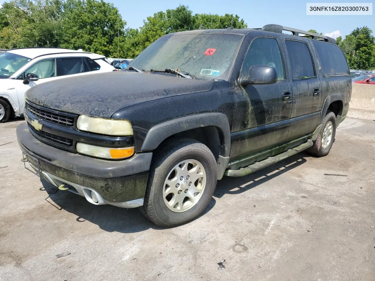 2002 Chevrolet Suburban K1500 VIN: 3GNFK16Z82G300763 Lot: 67411214