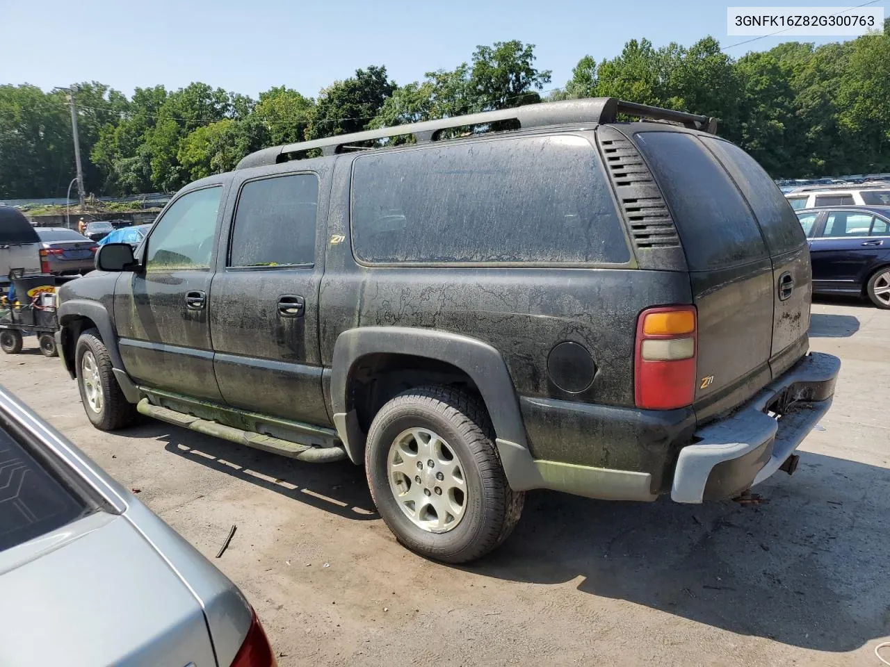 2002 Chevrolet Suburban K1500 VIN: 3GNFK16Z82G300763 Lot: 67411214