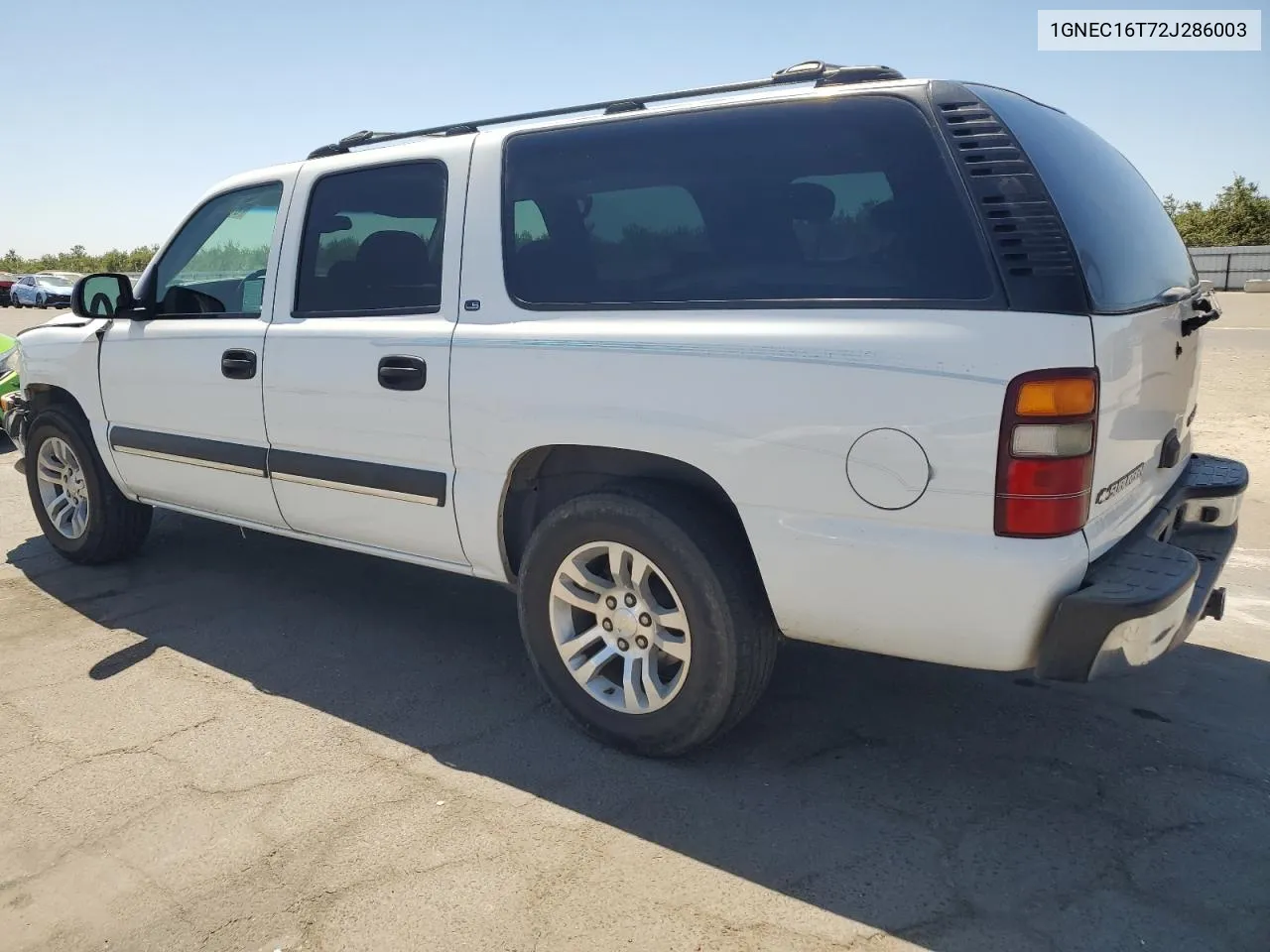 2002 Chevrolet Suburban C1500 VIN: 1GNEC16T72J286003 Lot: 67712064