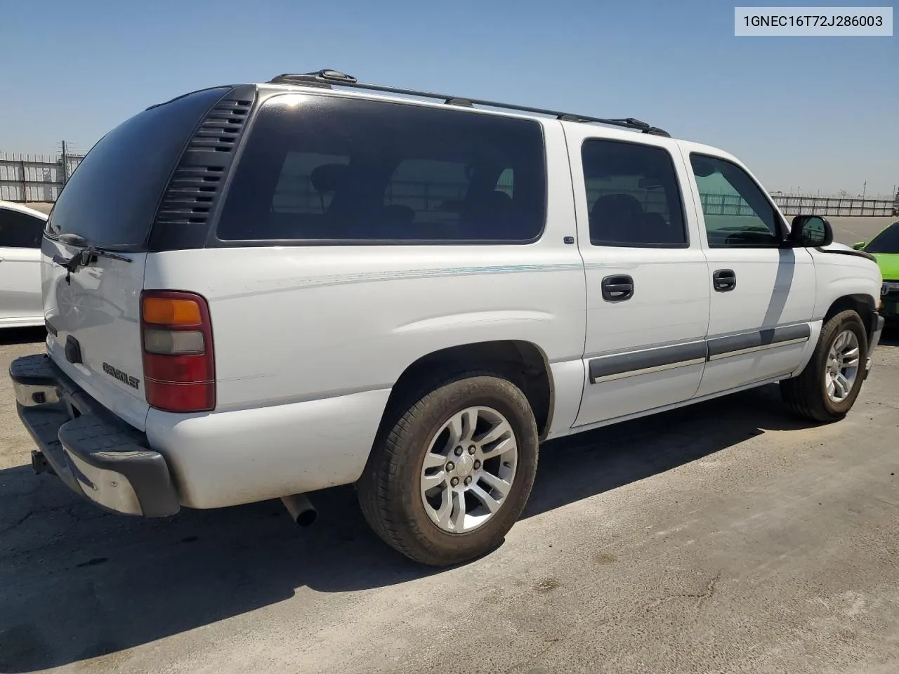 2002 Chevrolet Suburban C1500 VIN: 1GNEC16T72J286003 Lot: 67712064