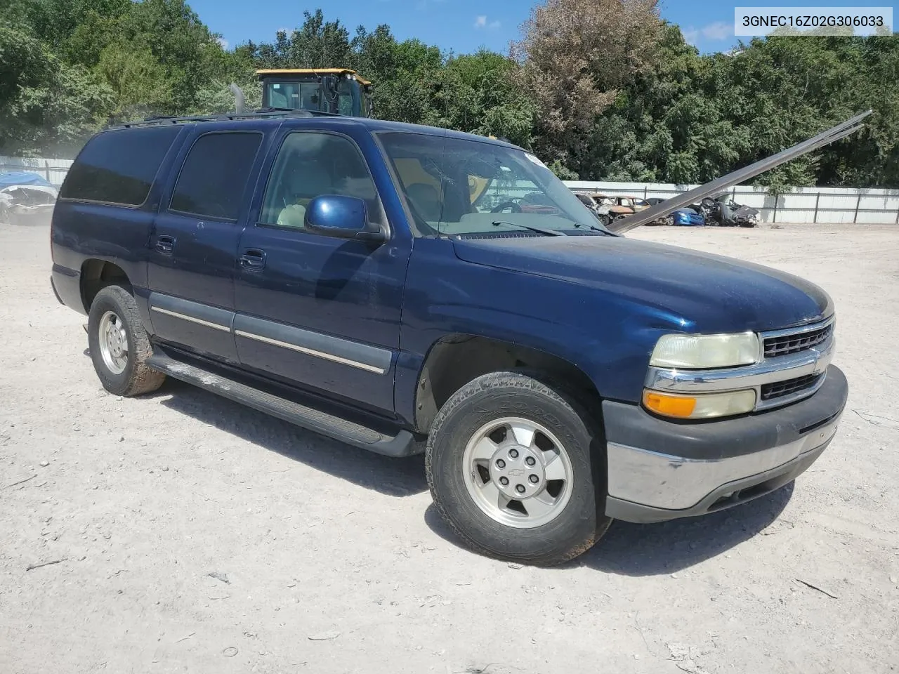 2002 Chevrolet Suburban C1500 VIN: 3GNEC16Z02G306033 Lot: 69244764