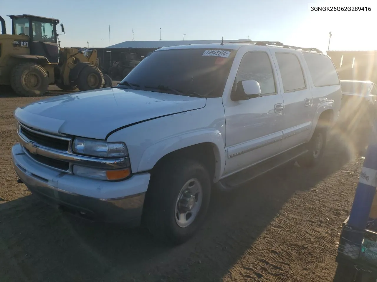 2002 Chevrolet Suburban K2500 VIN: 3GNGK26G62G289416 Lot: 70862944