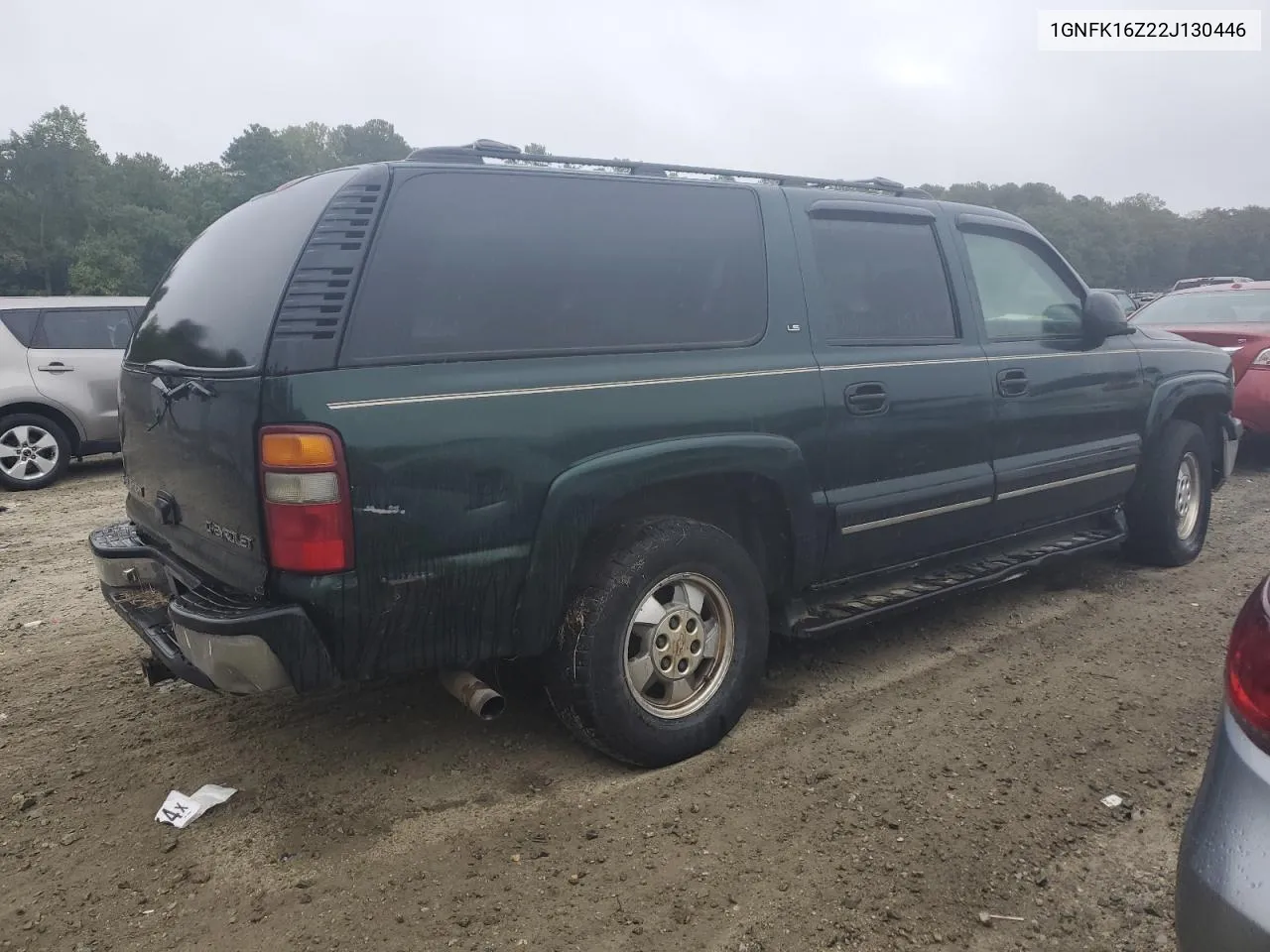 2002 Chevrolet Suburban K1500 VIN: 1GNFK16Z22J130446 Lot: 70923804