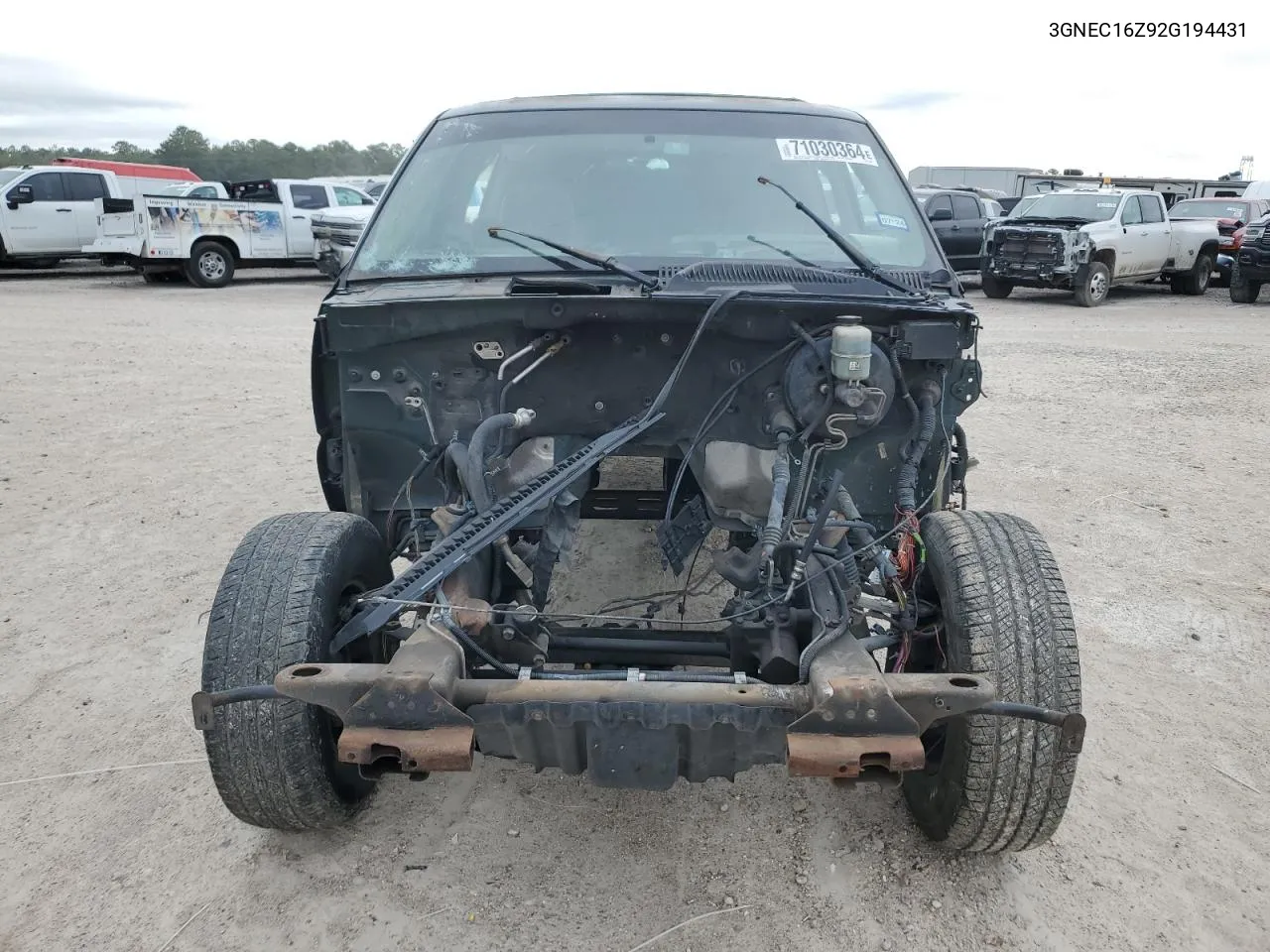 2002 Chevrolet Suburban C1500 VIN: 3GNEC16Z92G194431 Lot: 71030364