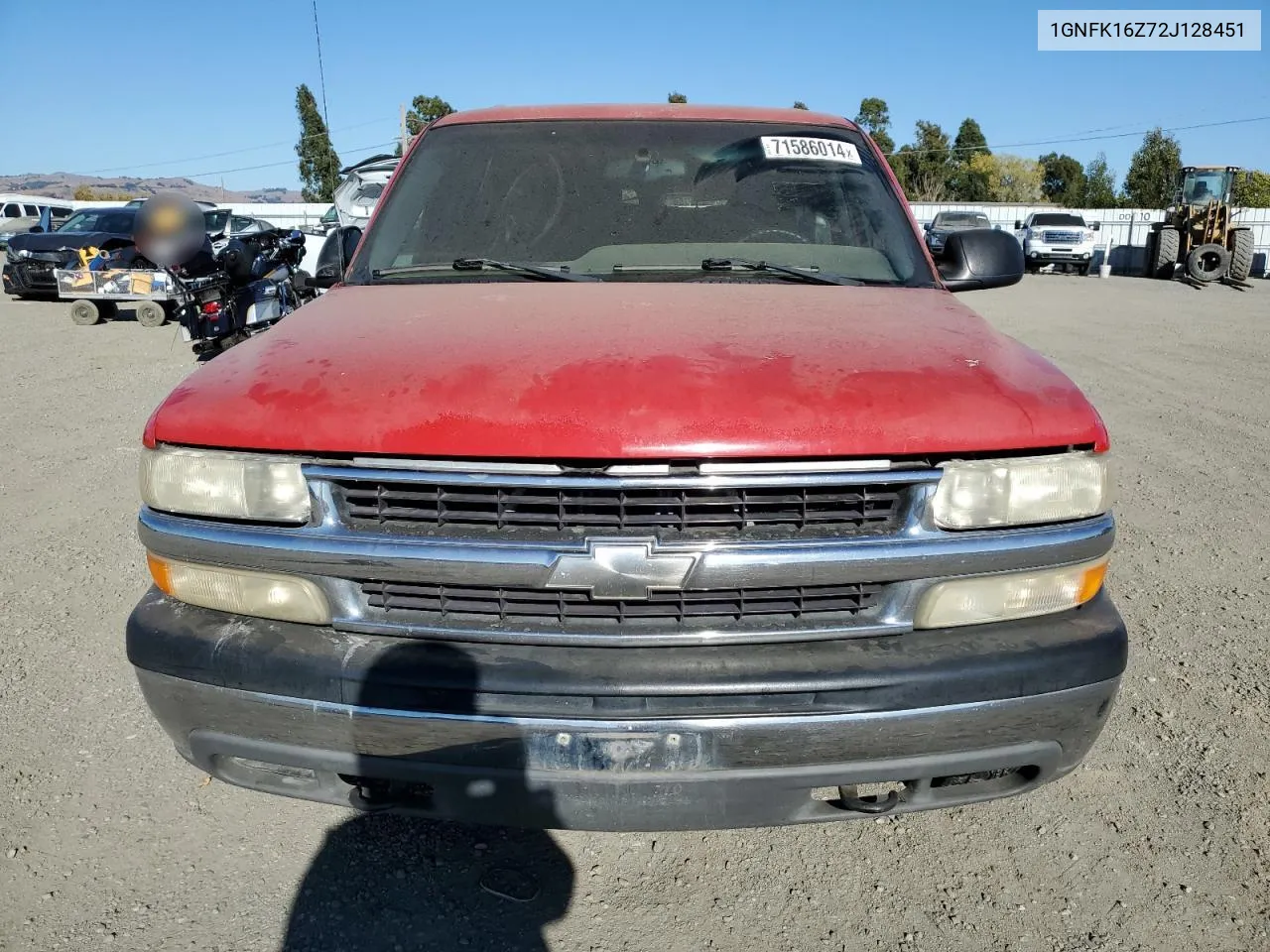 1GNFK16Z72J128451 2002 Chevrolet Suburban K1500