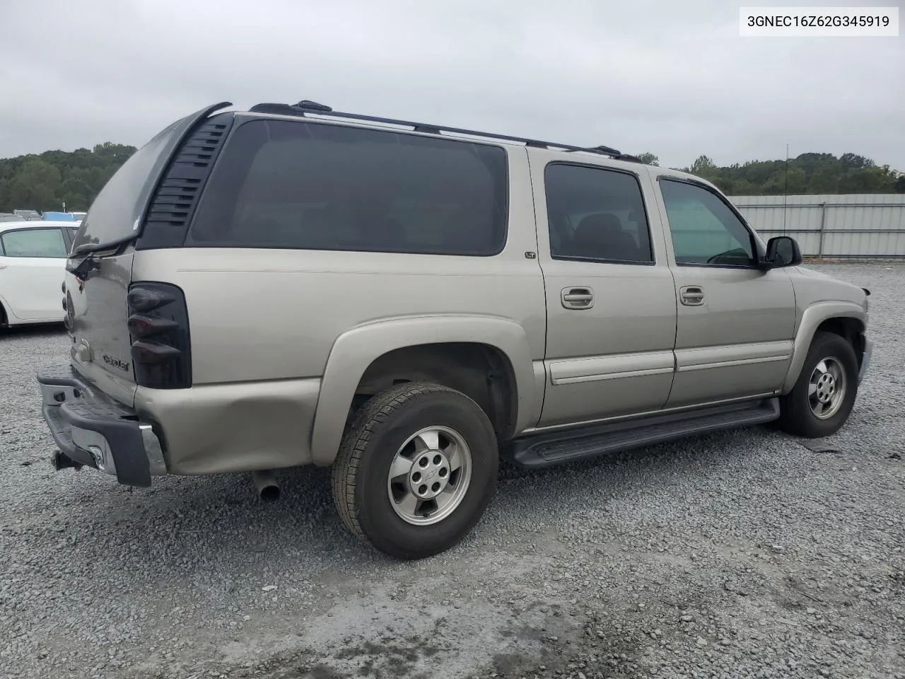 2002 Chevrolet Suburban C1500 VIN: 3GNEC16Z62G345919 Lot: 72447764