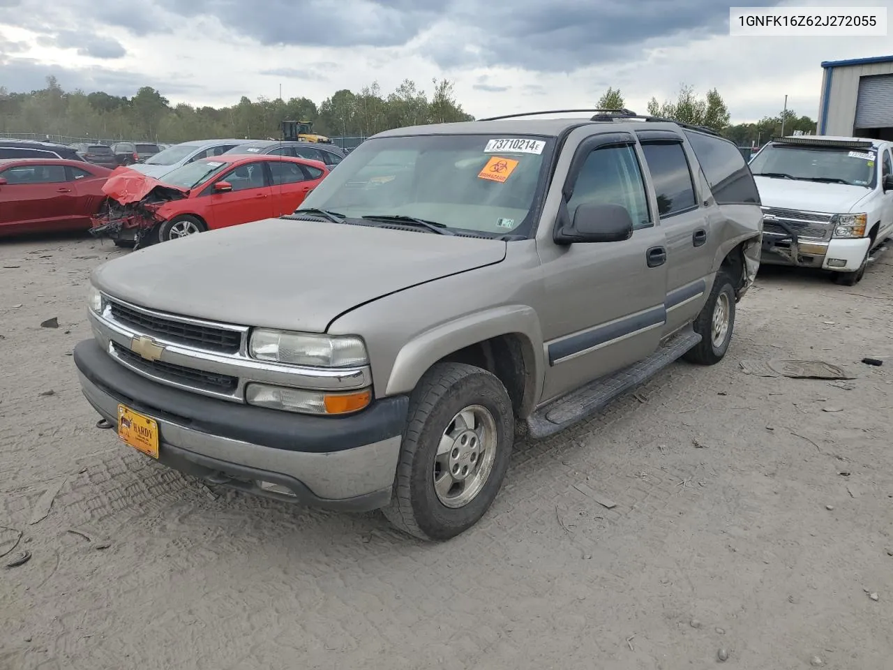 2002 Chevrolet Suburban K1500 VIN: 1GNFK16Z62J272055 Lot: 73710214