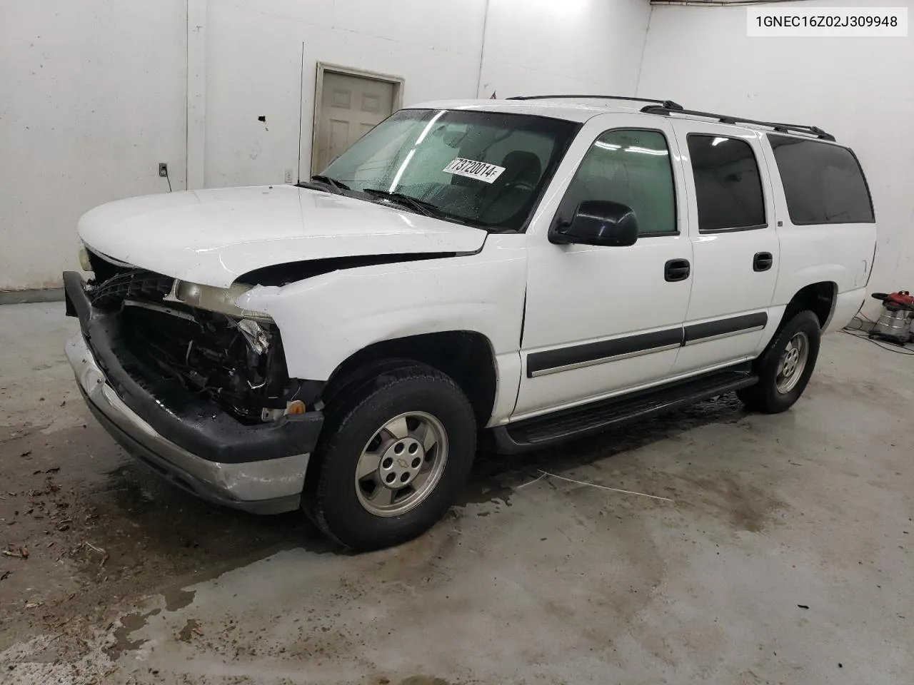 2002 Chevrolet Suburban C1500 VIN: 1GNEC16Z02J309948 Lot: 73720014