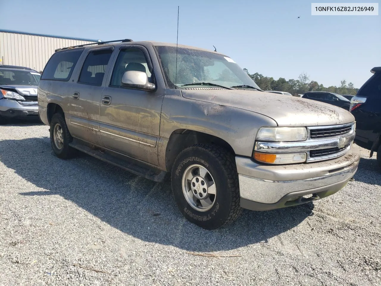 2002 Chevrolet Suburban K1500 VIN: 1GNFK16Z82J126949 Lot: 73992934