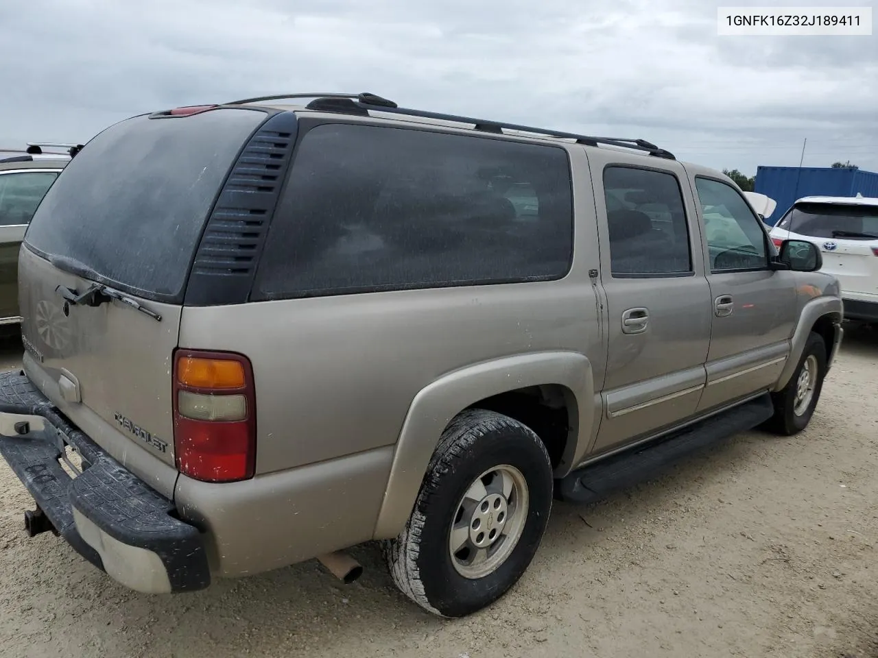 2002 Chevrolet Suburban K1500 VIN: 1GNFK16Z32J189411 Lot: 74472544