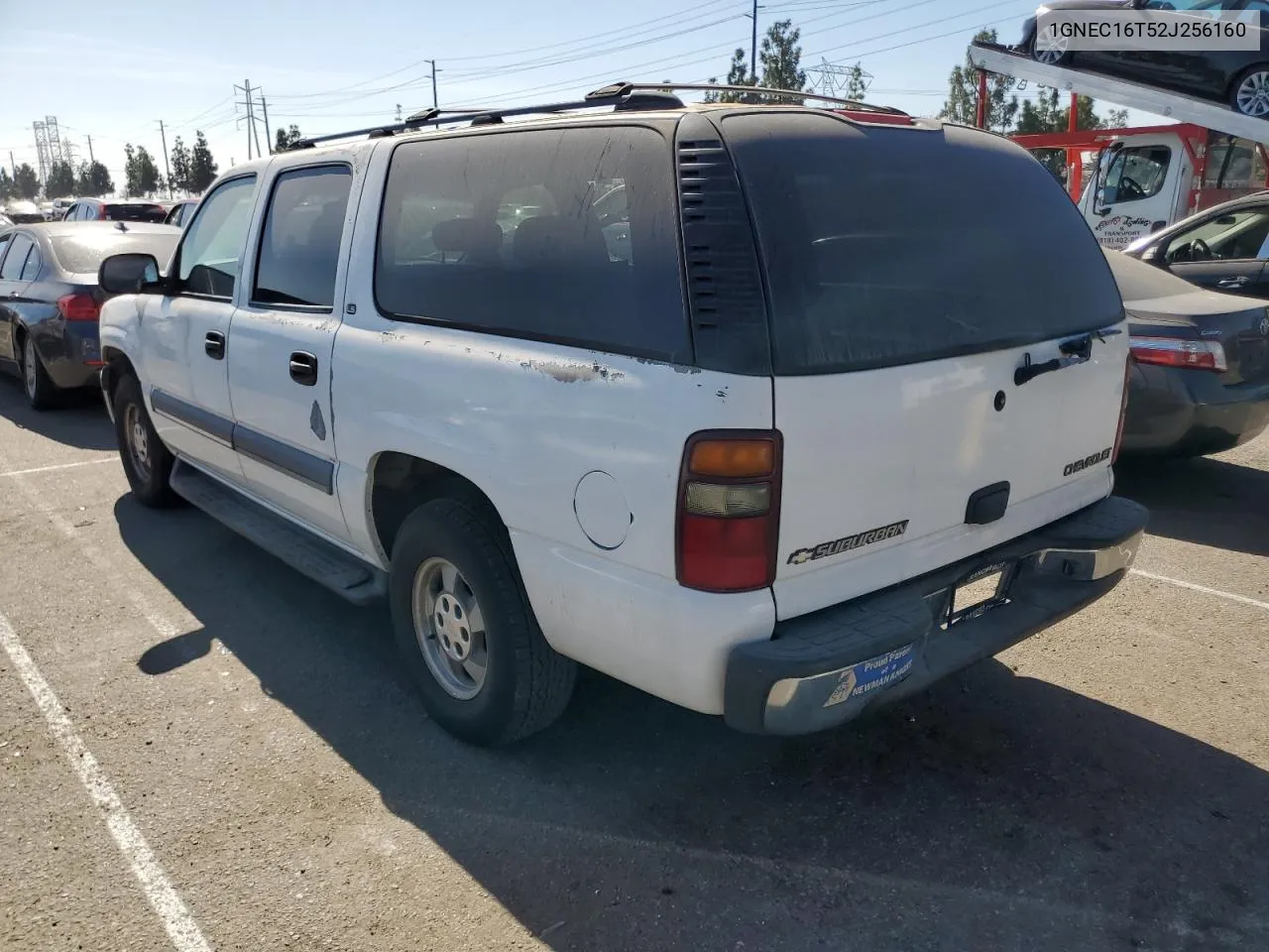 2002 Chevrolet Suburban C1500 VIN: 1GNEC16T52J256160 Lot: 77503294