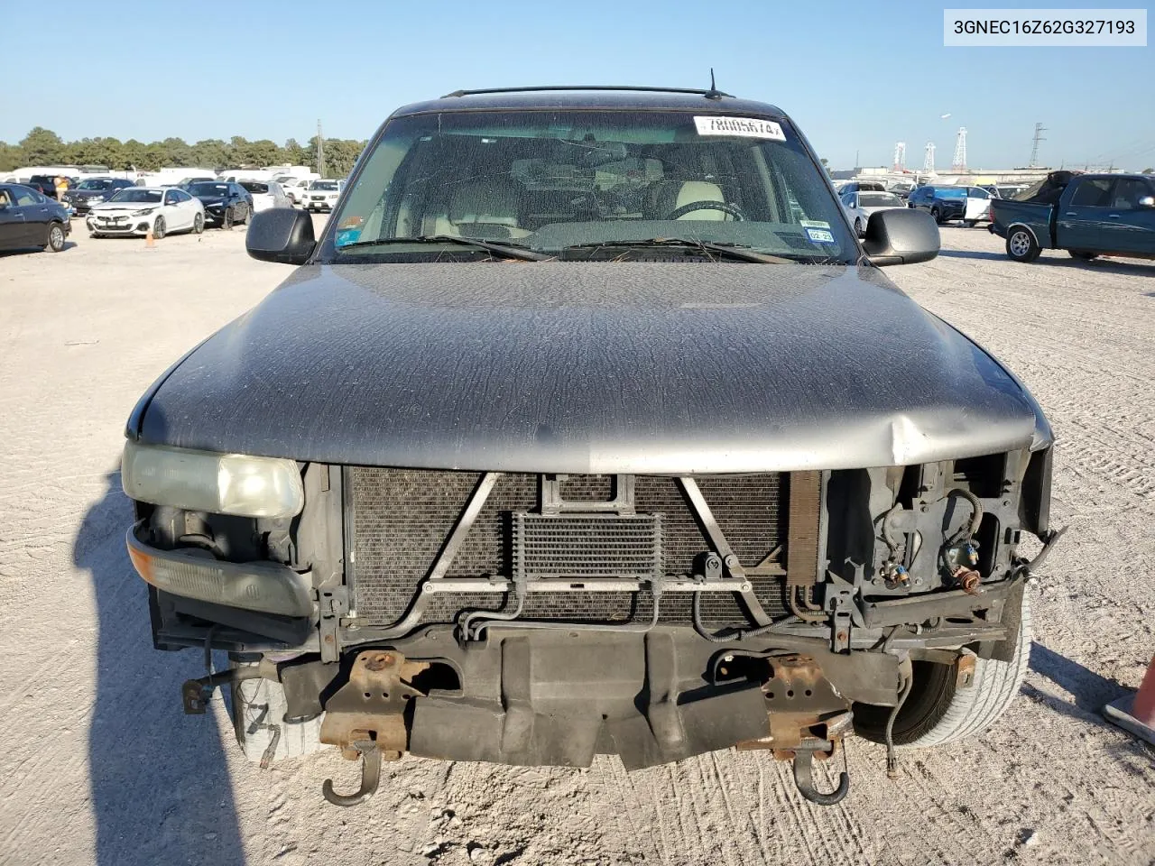 2002 Chevrolet Suburban C1500 VIN: 3GNEC16Z62G327193 Lot: 78005674