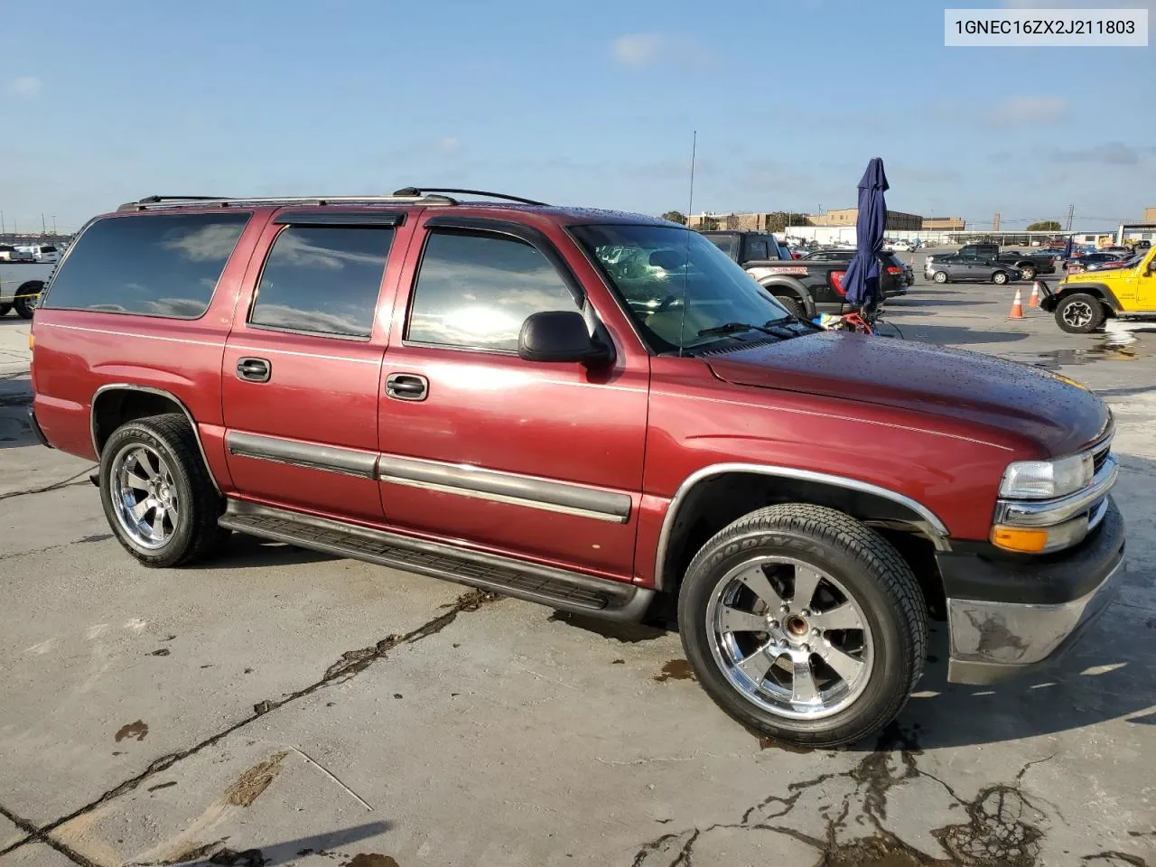 2002 Chevrolet Suburban C1500 VIN: 1GNEC16ZX2J211803 Lot: 78825824