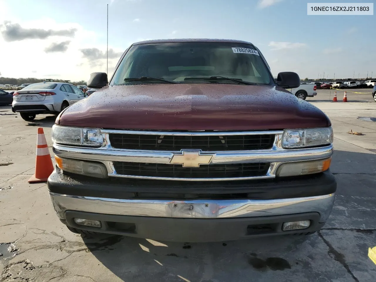 2002 Chevrolet Suburban C1500 VIN: 1GNEC16ZX2J211803 Lot: 78825824