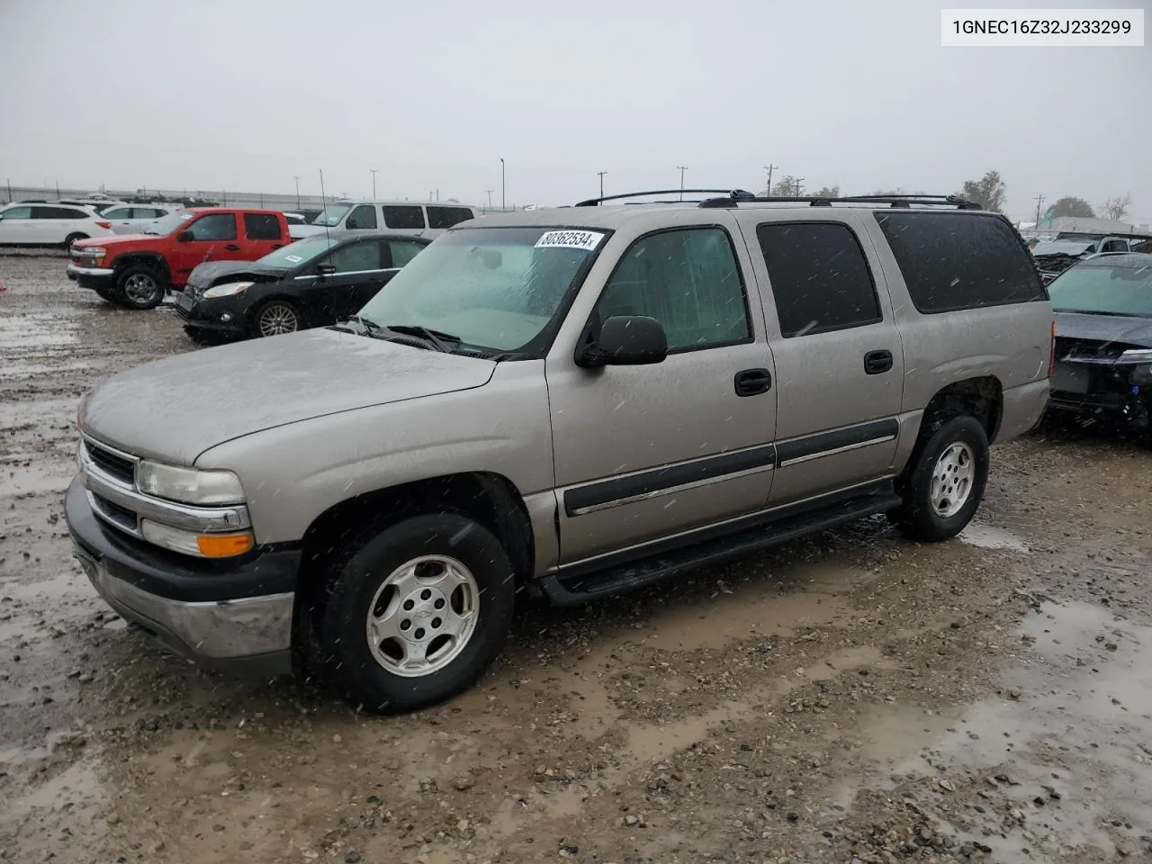 2002 Chevrolet Suburban C1500 VIN: 1GNEC16Z32J233299 Lot: 80362534