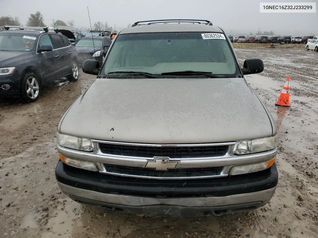 2002 Chevrolet Suburban C1500 VIN: 1GNEC16Z32J233299 Lot: 80362534