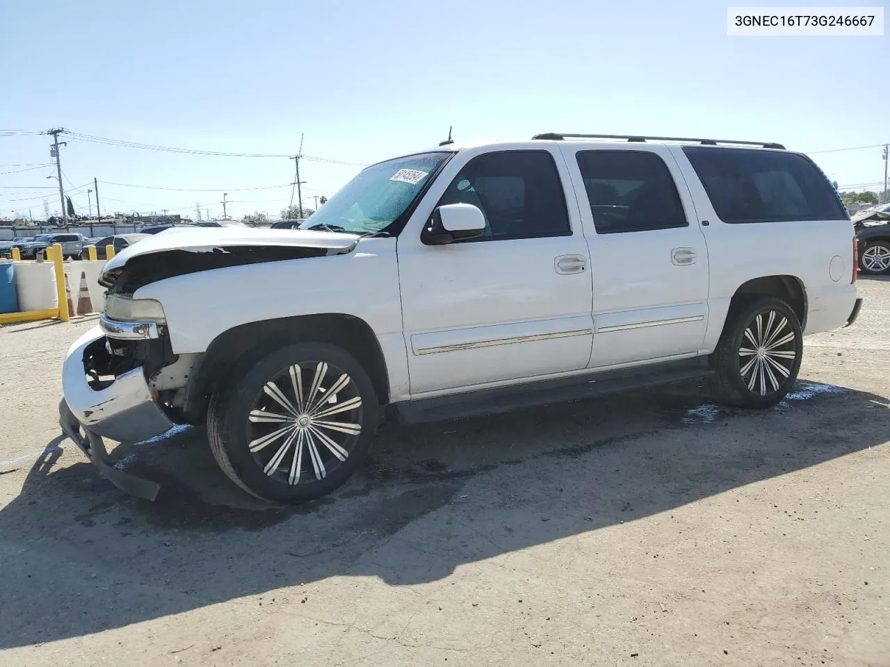 2003 Chevrolet Suburban C1500 VIN: 3GNEC16T73G246667 Lot: 50145264