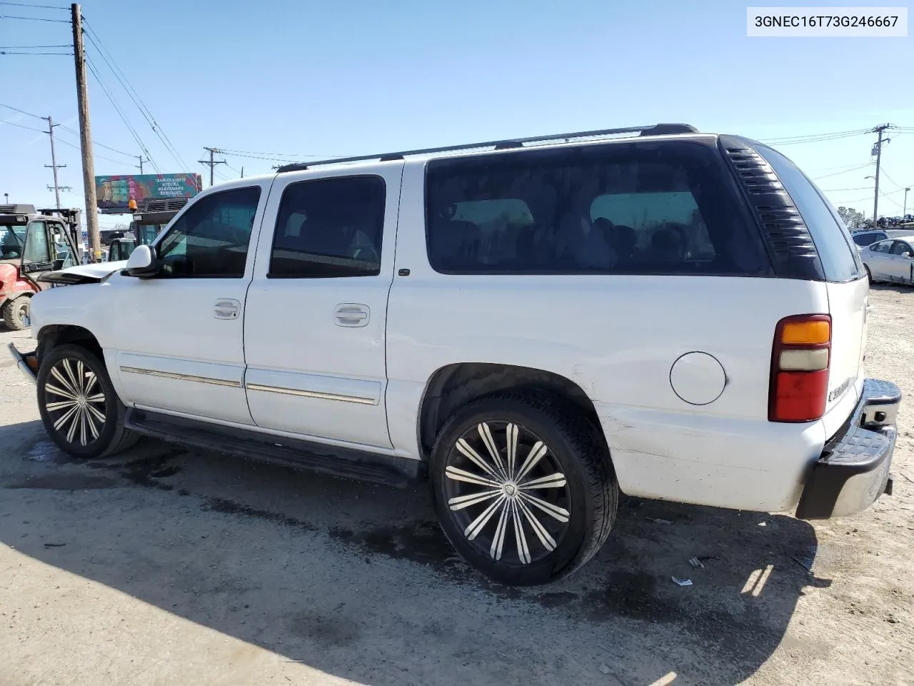 2003 Chevrolet Suburban C1500 VIN: 3GNEC16T73G246667 Lot: 50145264