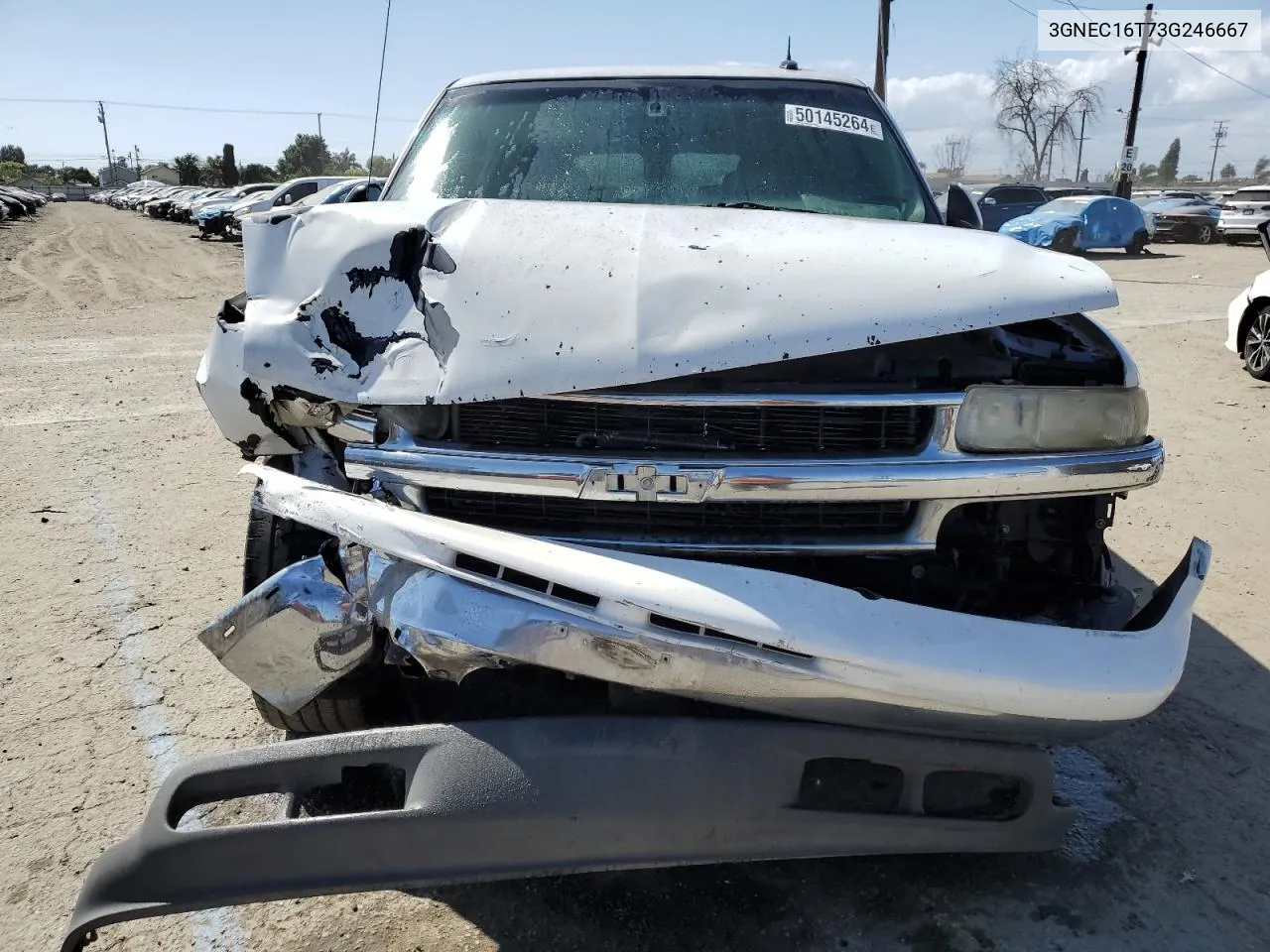 2003 Chevrolet Suburban C1500 VIN: 3GNEC16T73G246667 Lot: 50145264