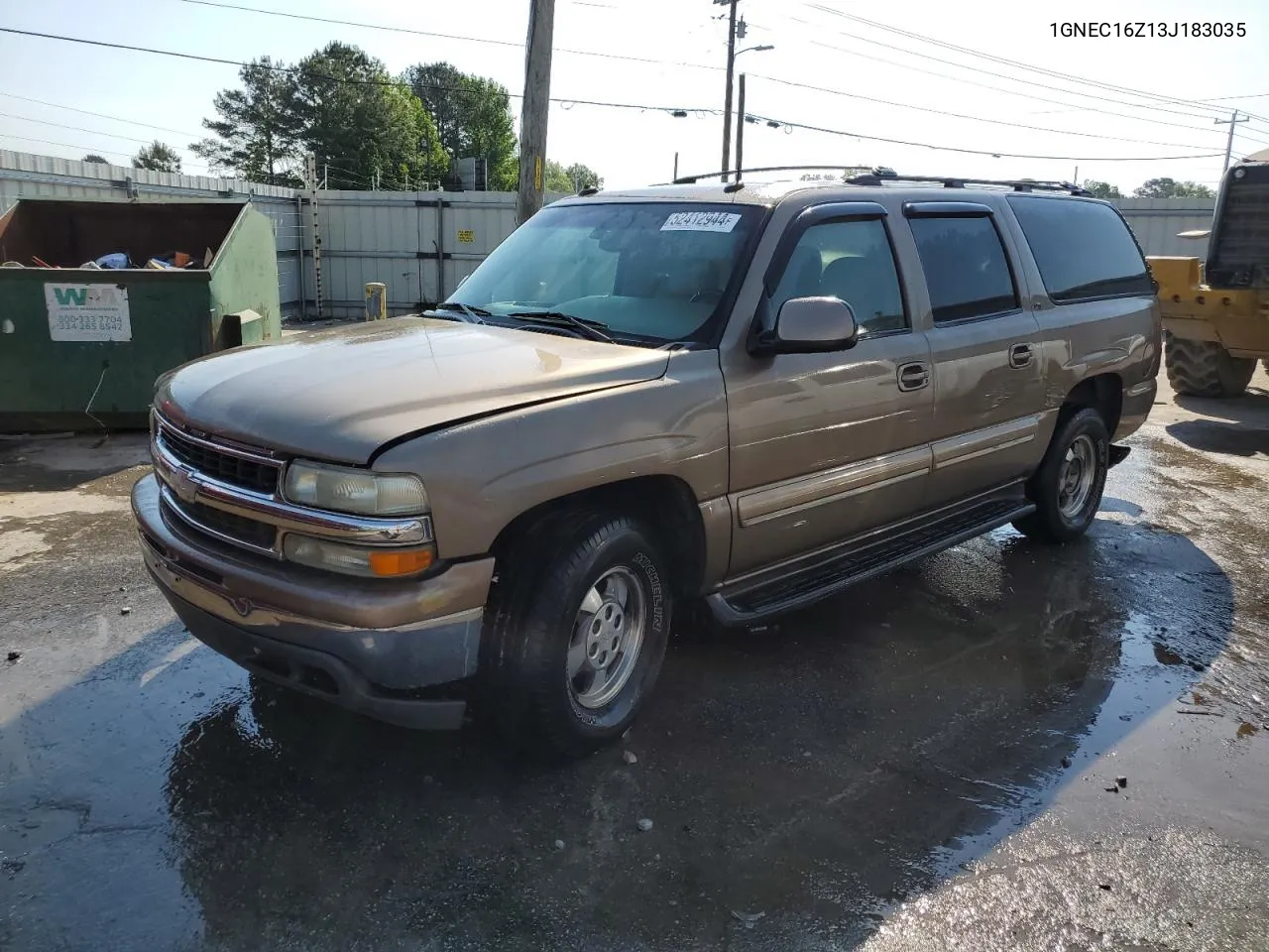 2003 Chevrolet Suburban C1500 VIN: 1GNEC16Z13J183035 Lot: 52412944