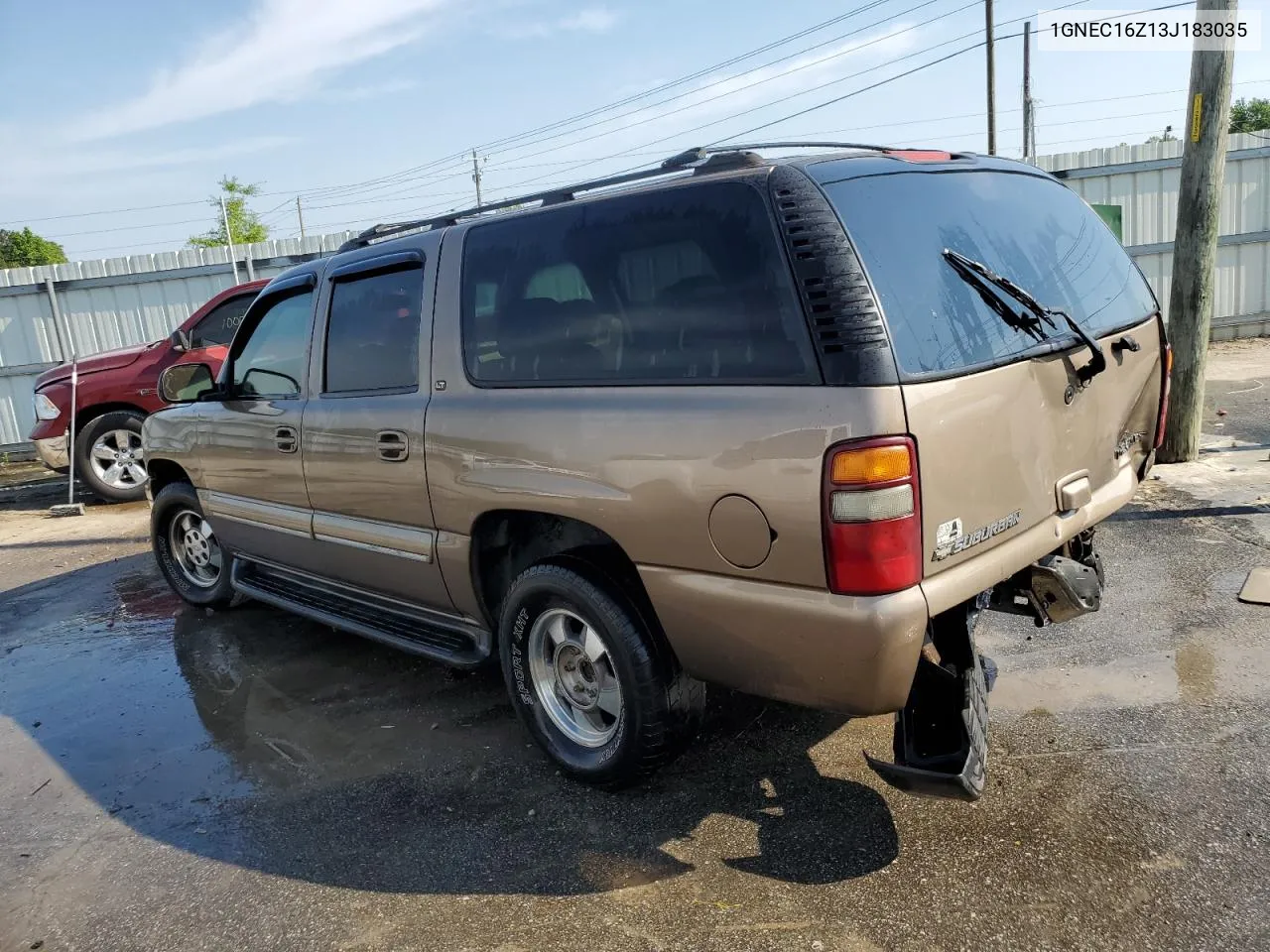 2003 Chevrolet Suburban C1500 VIN: 1GNEC16Z13J183035 Lot: 52412944