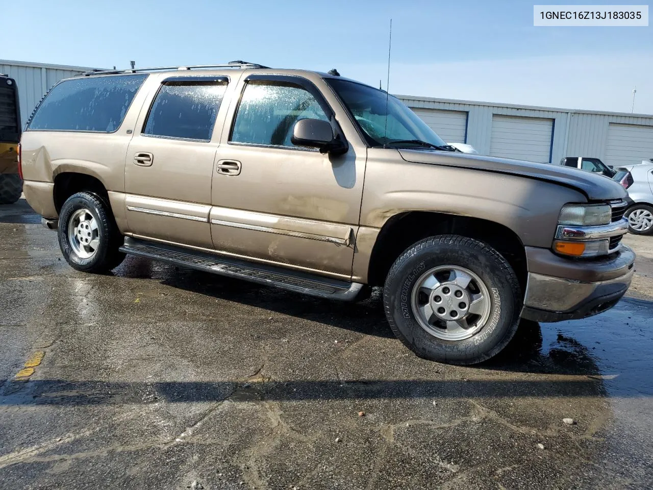 2003 Chevrolet Suburban C1500 VIN: 1GNEC16Z13J183035 Lot: 52412944