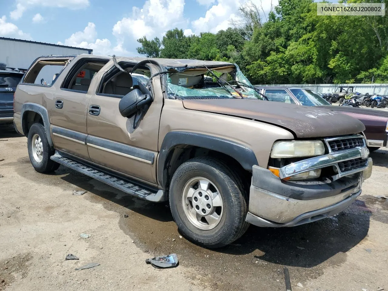 1GNEC16Z63J200802 2003 Chevrolet Suburban C1500