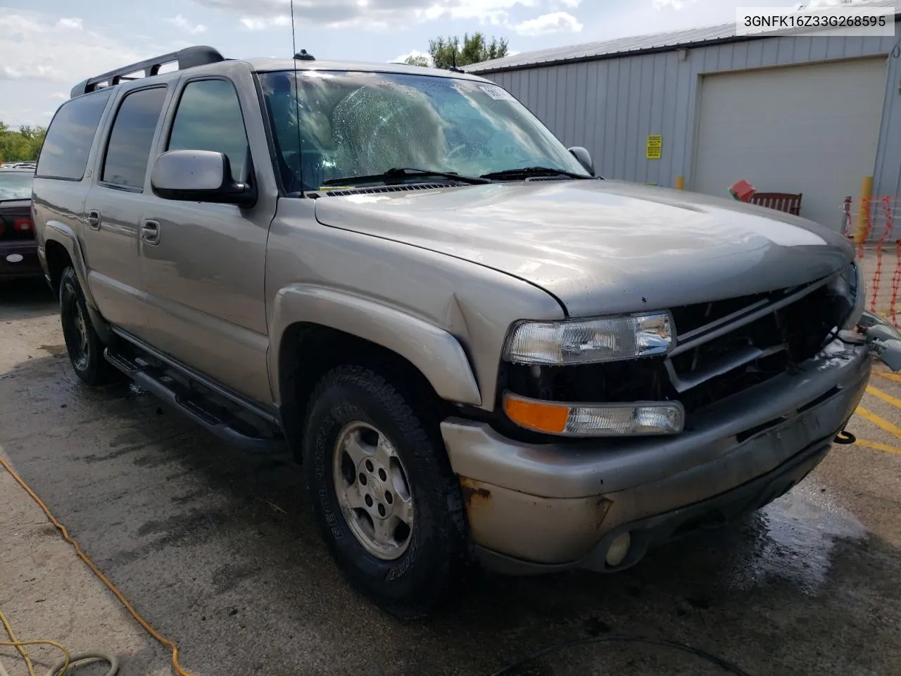 2003 Chevrolet Suburban K1500 VIN: 3GNFK16Z33G268595 Lot: 66014724