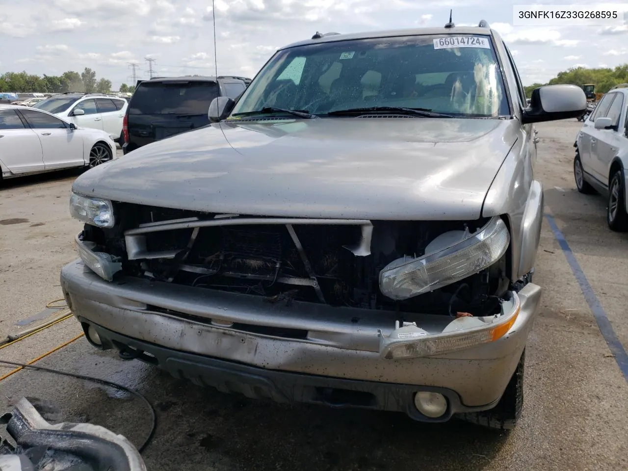 2003 Chevrolet Suburban K1500 VIN: 3GNFK16Z33G268595 Lot: 66014724