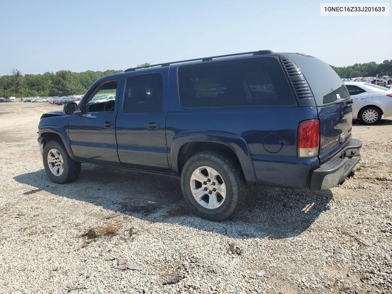 2003 Chevrolet Suburban C1500 VIN: 1GNEC16Z33J201633 Lot: 67957764