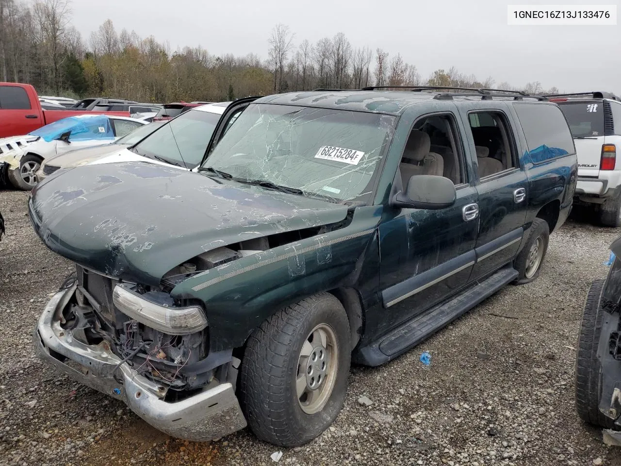 2003 Chevrolet Suburban C1500 VIN: 1GNEC16Z13J133476 Lot: 68215284