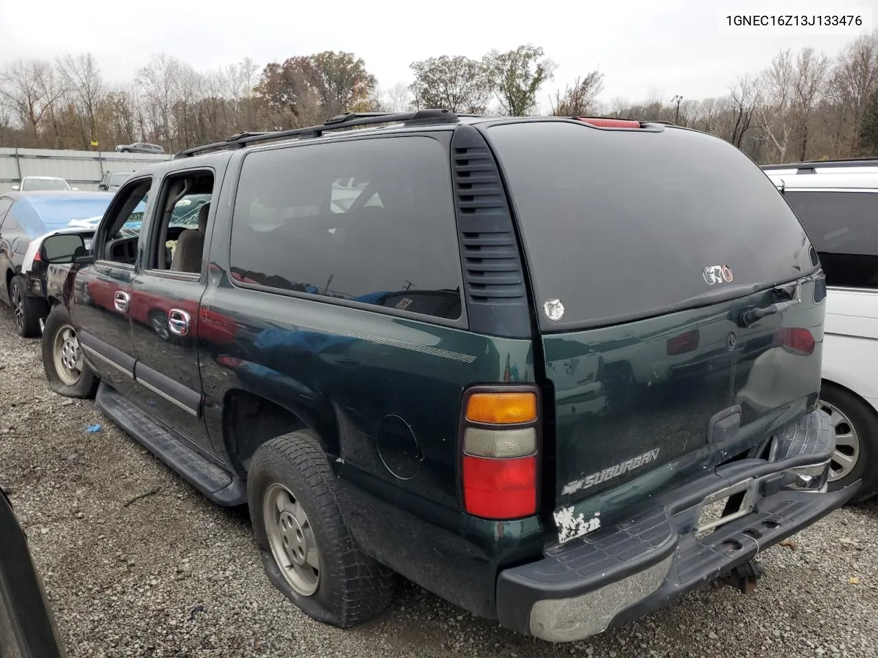 2003 Chevrolet Suburban C1500 VIN: 1GNEC16Z13J133476 Lot: 68215284