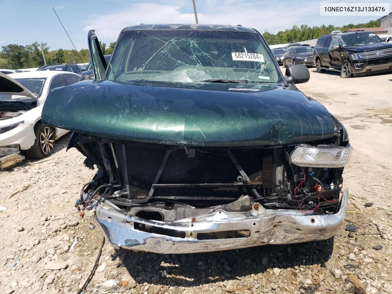 2003 Chevrolet Suburban C1500 VIN: 1GNEC16Z13J133476 Lot: 68215284