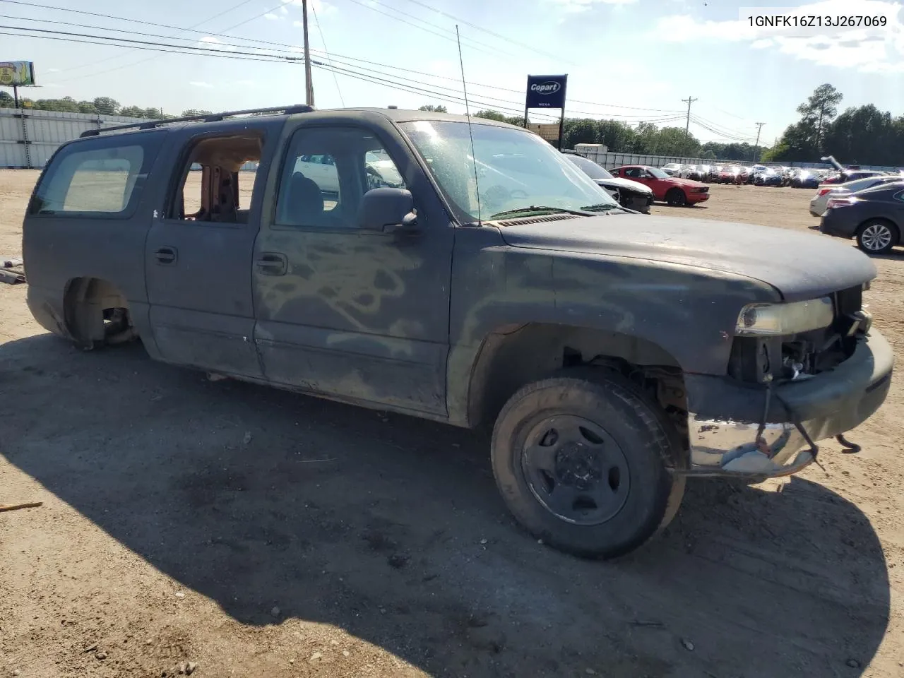 2003 Chevrolet Suburban K1500 VIN: 1GNFK16Z13J267069 Lot: 69261734