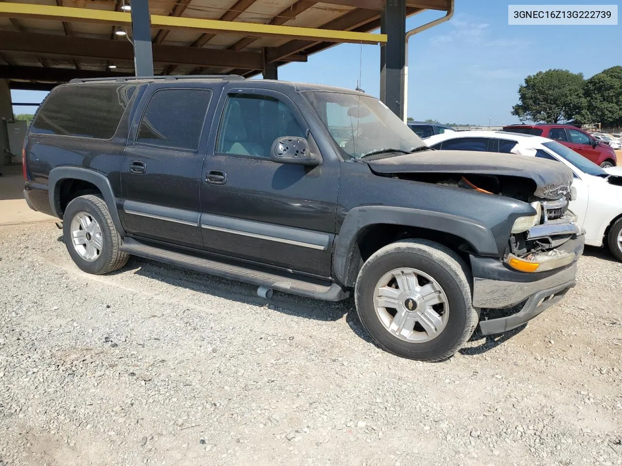 2003 Chevrolet Suburban C1500 VIN: 3GNEC16Z13G222739 Lot: 69419884