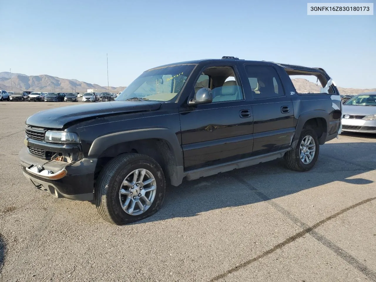 2003 Chevrolet Suburban K1500 VIN: 3GNFK16Z83G180173 Lot: 70469314