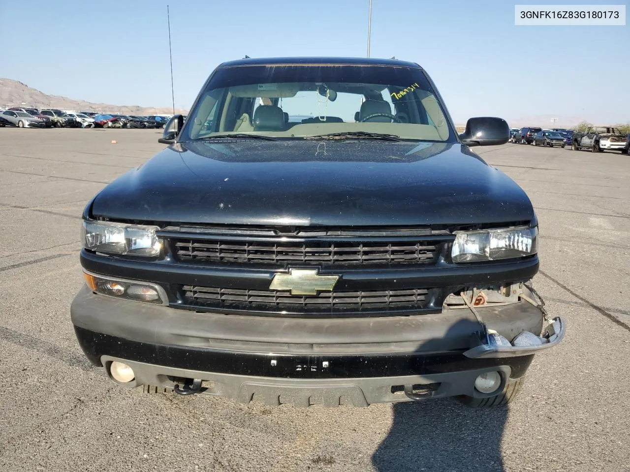 2003 Chevrolet Suburban K1500 VIN: 3GNFK16Z83G180173 Lot: 70469314