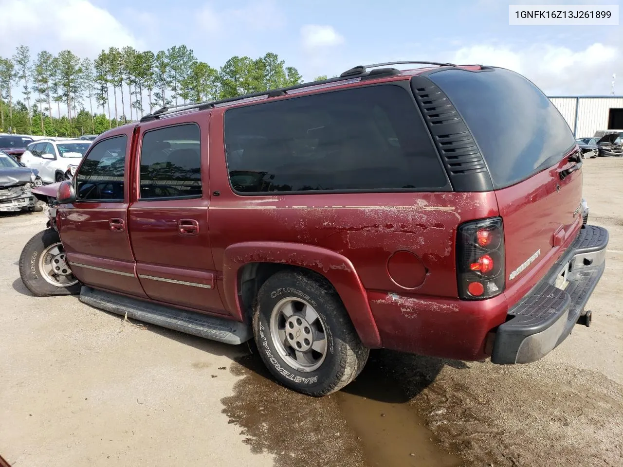 2003 Chevrolet Suburban K1500 VIN: 1GNFK16Z13J261899 Lot: 70806384