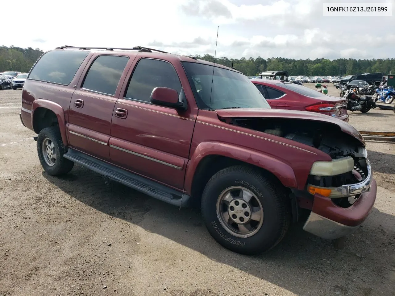 2003 Chevrolet Suburban K1500 VIN: 1GNFK16Z13J261899 Lot: 70806384