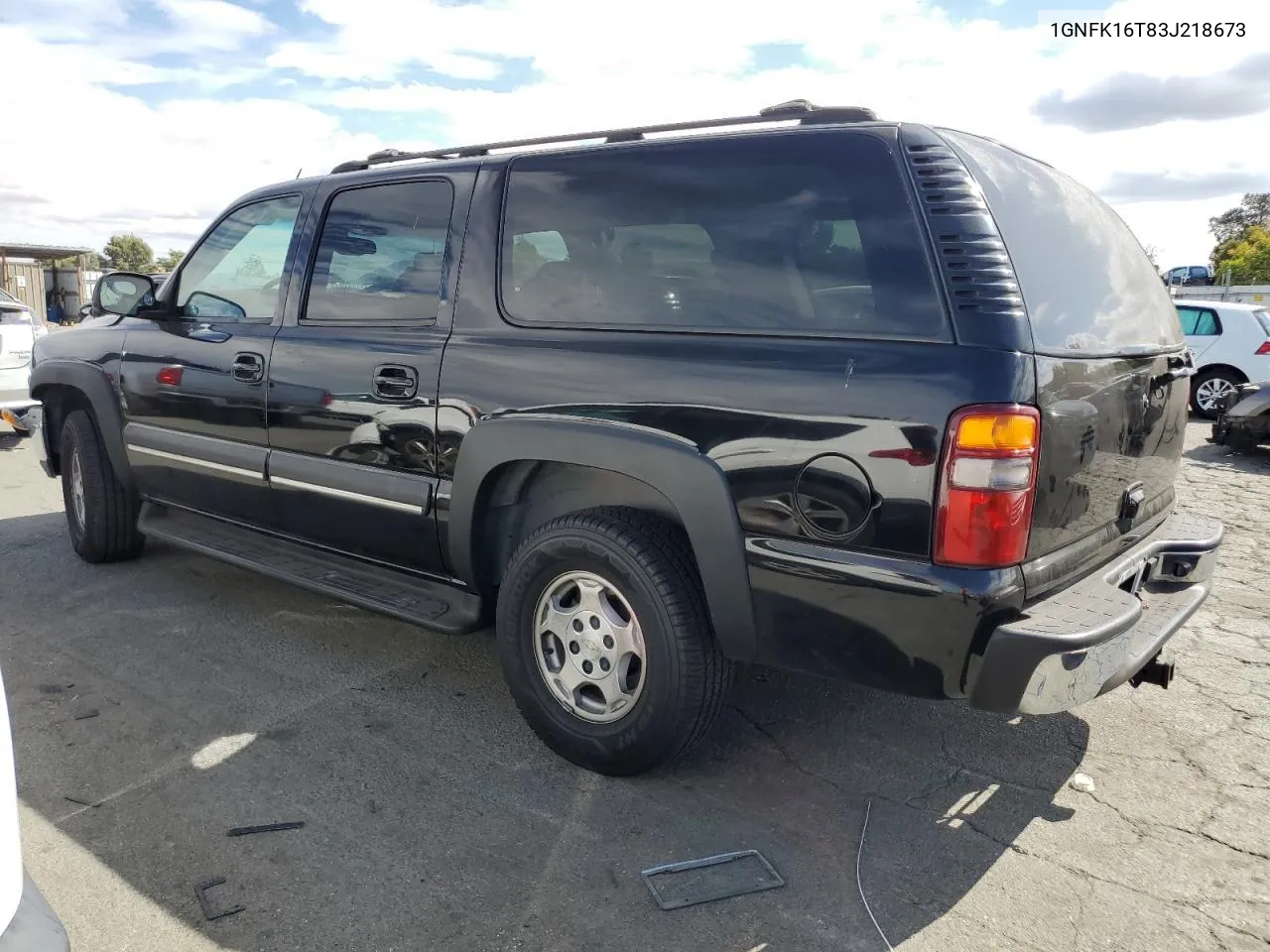 2003 Chevrolet Suburban K1500 VIN: 1GNFK16T83J218673 Lot: 70991614