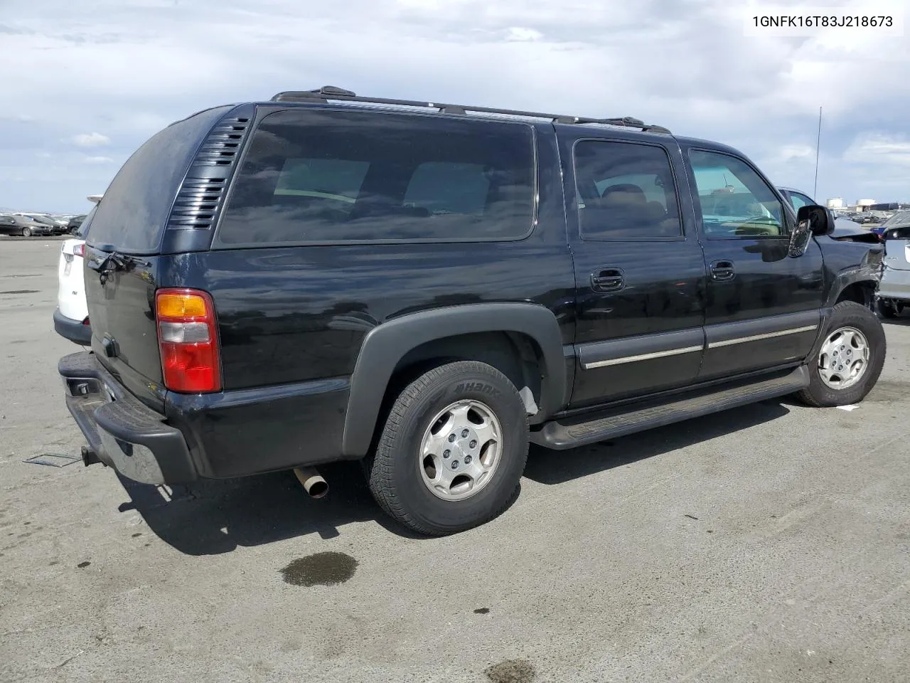 2003 Chevrolet Suburban K1500 VIN: 1GNFK16T83J218673 Lot: 70991614