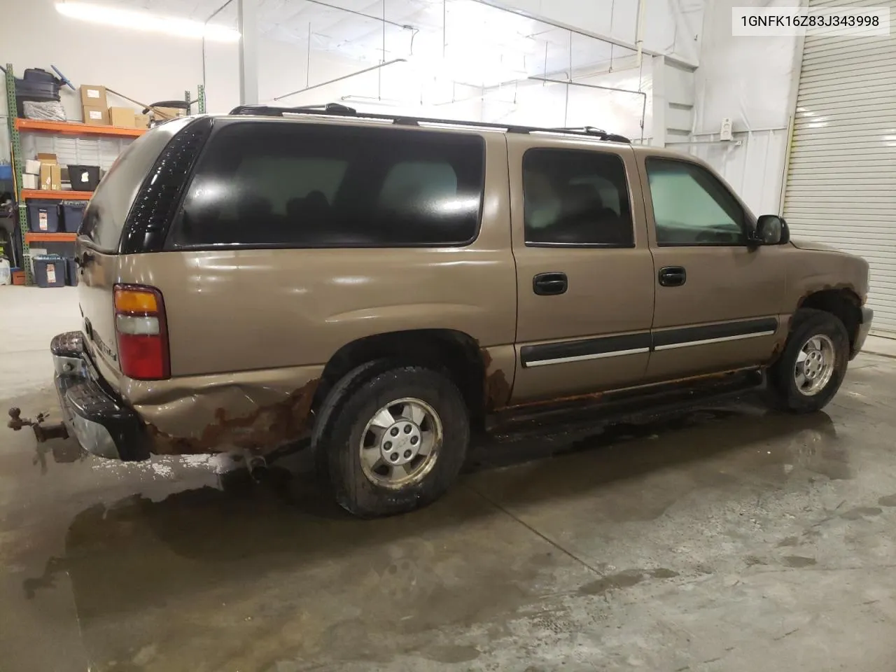 2003 Chevrolet Suburban K1500 VIN: 1GNFK16Z83J343998 Lot: 73015264