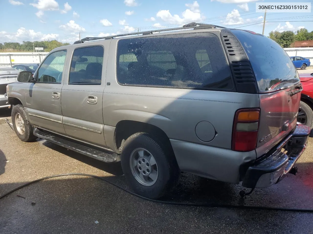 2003 Chevrolet Suburban C1500 VIN: 3GNEC16Z33G151012 Lot: 73515124