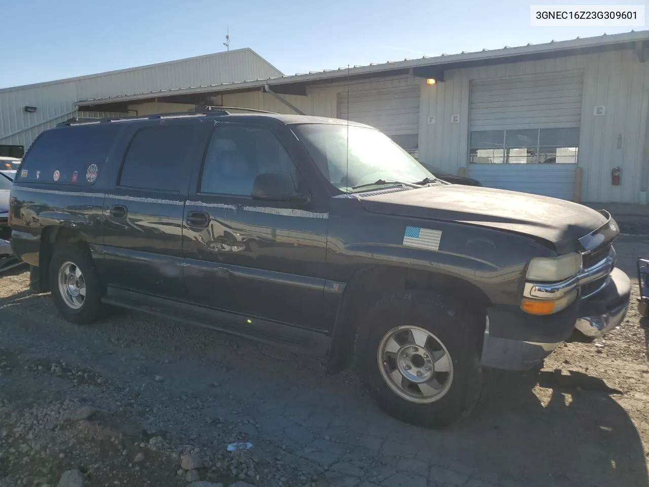 2003 Chevrolet Suburban C1500 VIN: 3GNEC16Z23G309601 Lot: 74306514