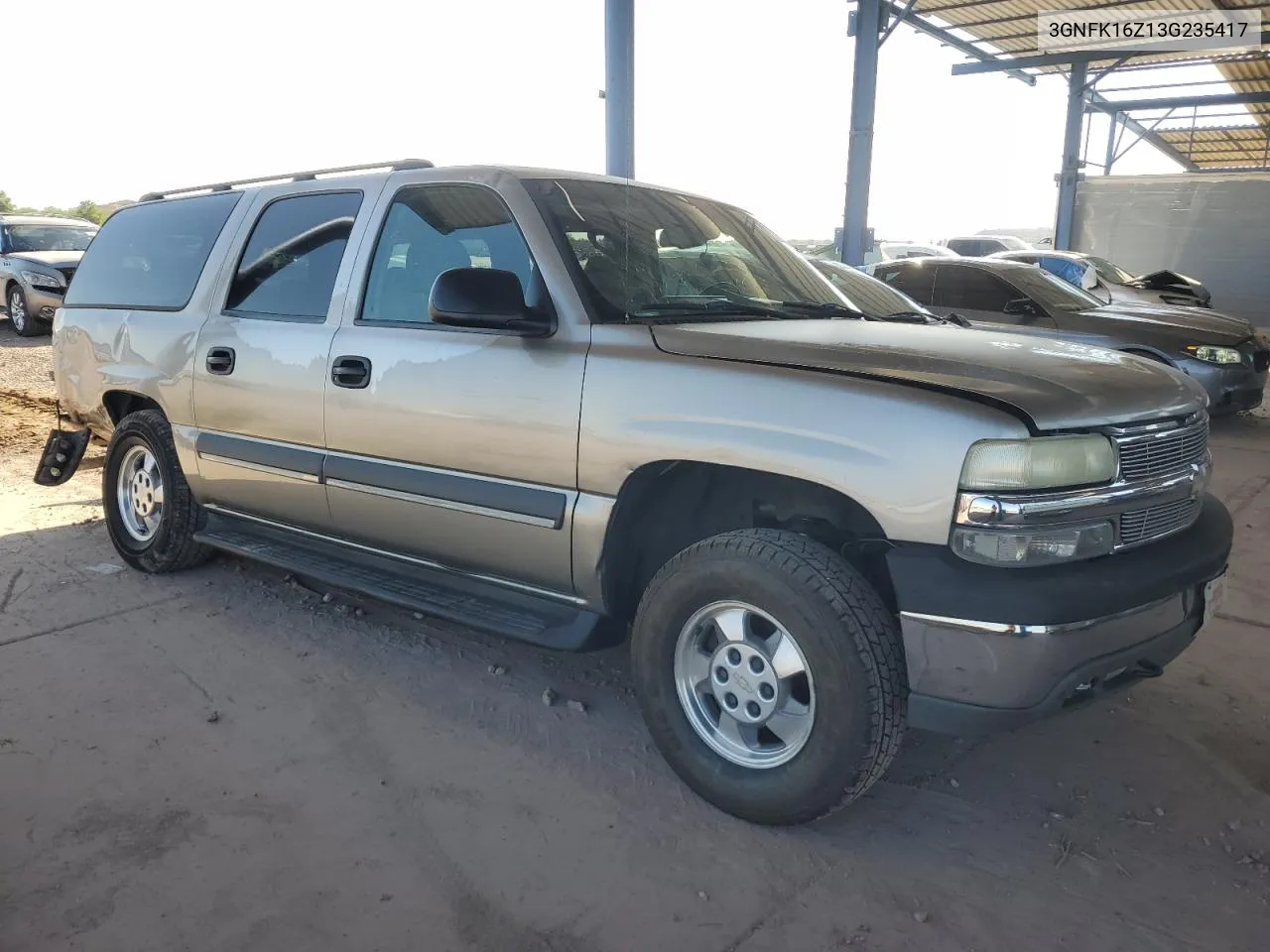 2003 Chevrolet Suburban K1500 VIN: 3GNFK16Z13G235417 Lot: 74716344